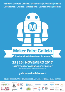 Colabora no Galicia Maker Faire como Voluntario Dixital