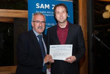O COETG fixo entrega do segundo premio Student Best Paper Awards, durante o SAM 2014