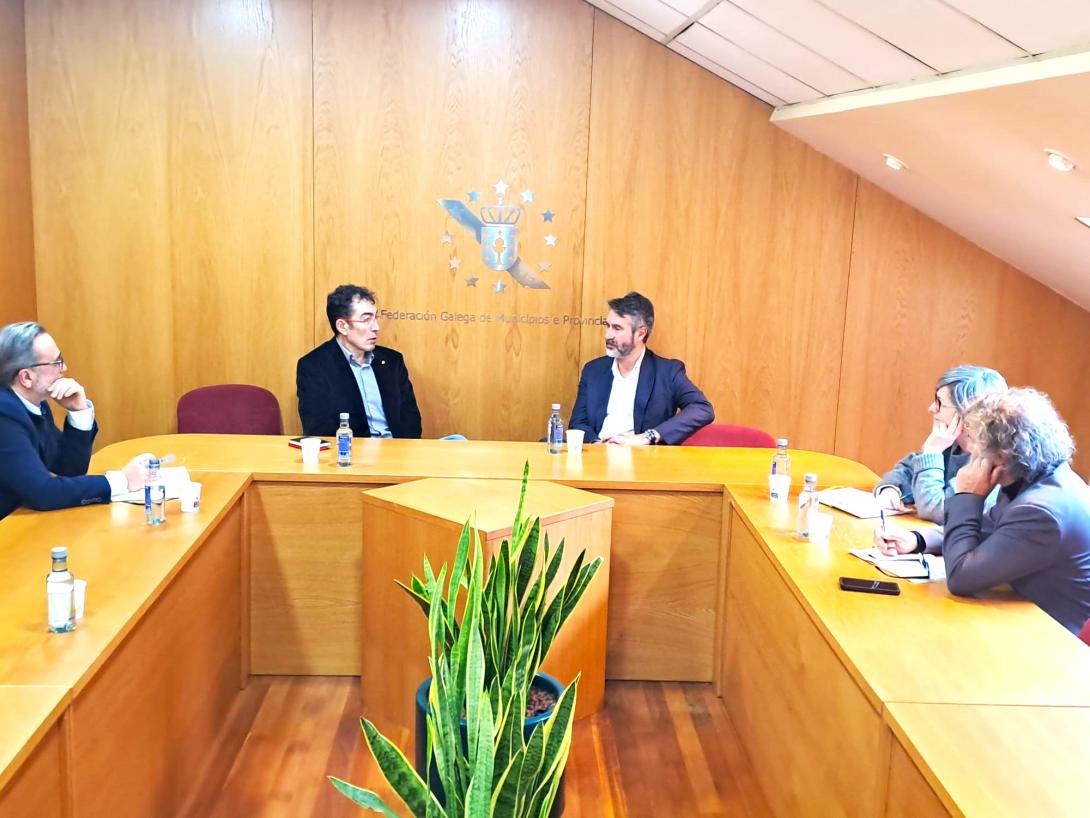 imaxe da reunión coa FEGAMP